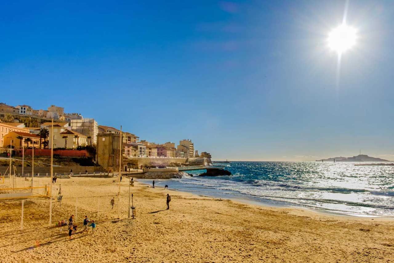 T1 Moderne Plage Des Catalans マルセイユ エクステリア 写真